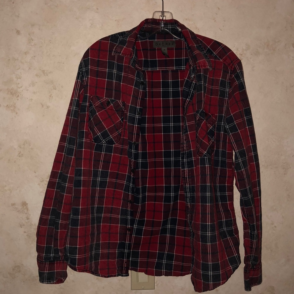 Red plaid Shirt